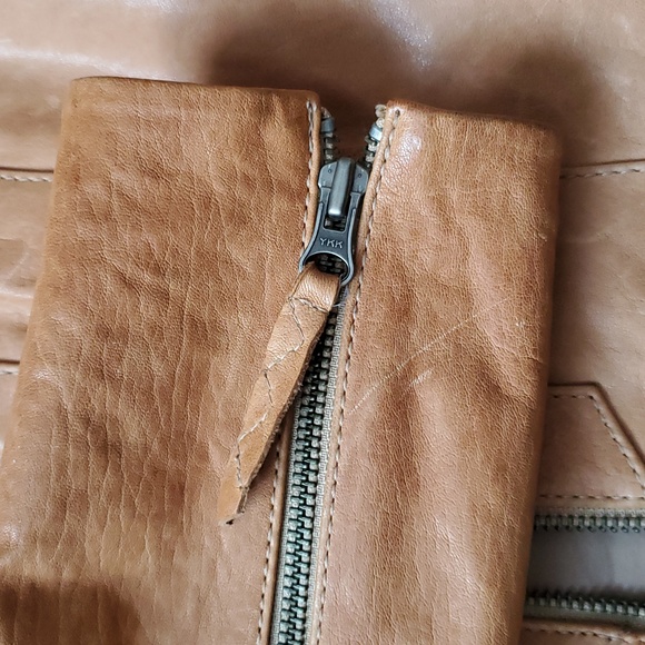 Danier Tan Leather Jacket - Picture 5 of 16